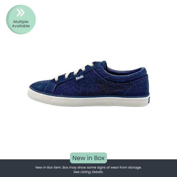 Keds Maven Brush Woven Sneakers – Navy Blue - Picture 1 of 8